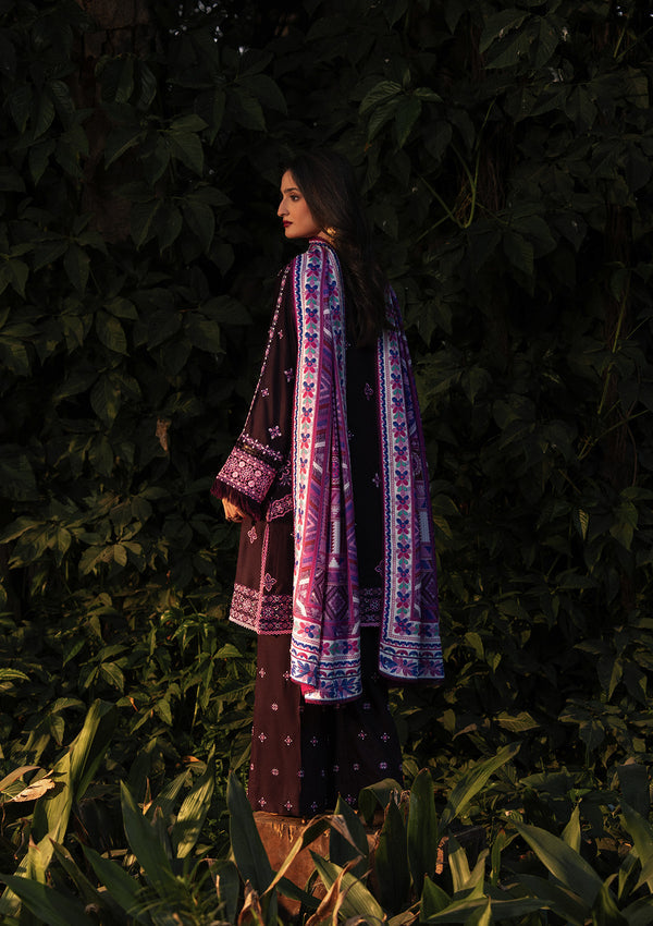 Aik Atelier | Roz Karandi 25 | LOOK 04 - Casual Dress - available at Maria Faisal in UK and USA.