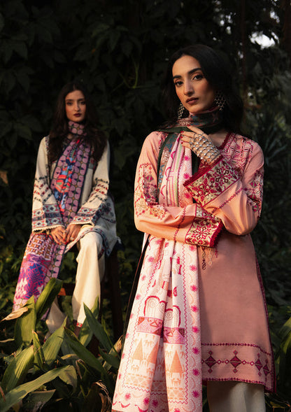 Aik Atelier | Roz Karandi 25 | LOOK 07 - Casual Dress - available at Maria Faisal in UK and USA.
