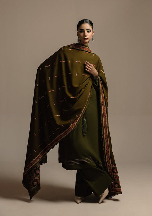 Aik Atelier | Aik Roz Karandi 25 | LOOK 05 - Luxury Dress - available at Maria Faisal in UK and USA.