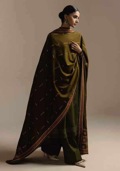 Aik Atelier | Aik Roz Karandi 25 | LOOK 05 - Luxury Dress - available at Maria Faisal in UK and USA.