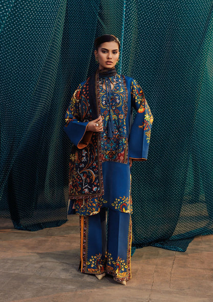 Aik Atelier | Roz Khaddar | AIK ROZ '25 D2 - LOOK 03 - Luxury Dress - available at Maria Faisal in UK and USA.