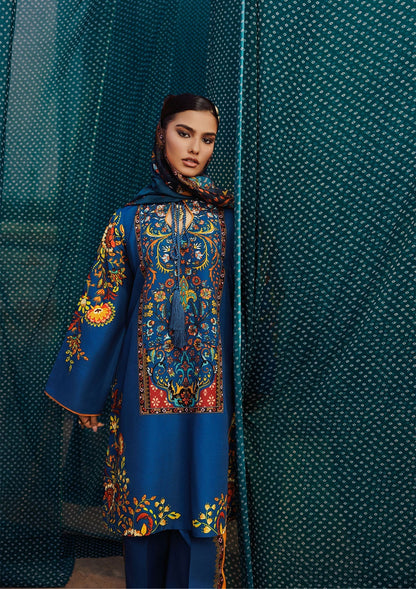 Aik Atelier | Roz Khaddar | AIK ROZ '25 D2 - LOOK 03 - Luxury Dress - available at Maria Faisal in UK and USA.