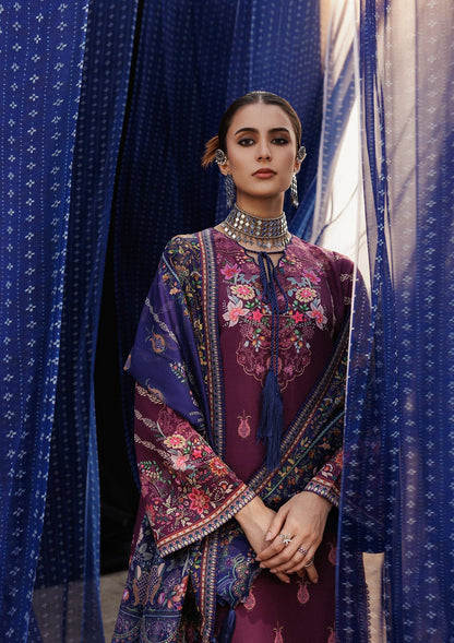 Aik Atelier | Roz Khaddar | AIK ROZ '25 D2 - LOOK 04 - Luxury Dress - available at Maria Faisal in UK and USA.