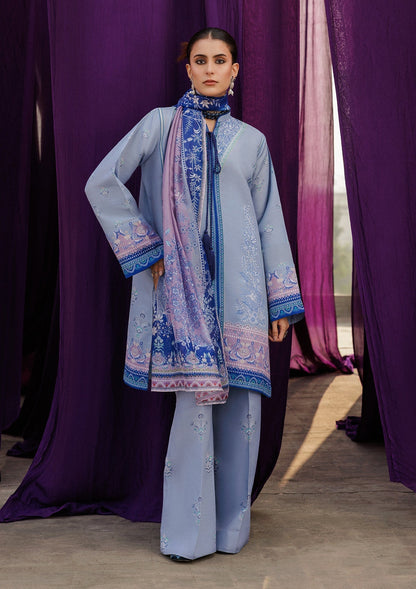 Aik Atelier | Roz Khaddar |  AIK ROZ '25 D2 - LOOK 08 - Luxury Dress - available at Maria Faisal in UK and USA.