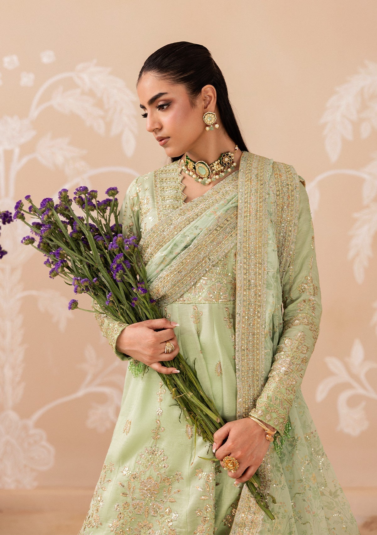 Aik Atelier | Aik Shaam 26 | AIK SHAAM - LOOK B2601 - Formal Dress - available at Maria Faisal in UK and USA.