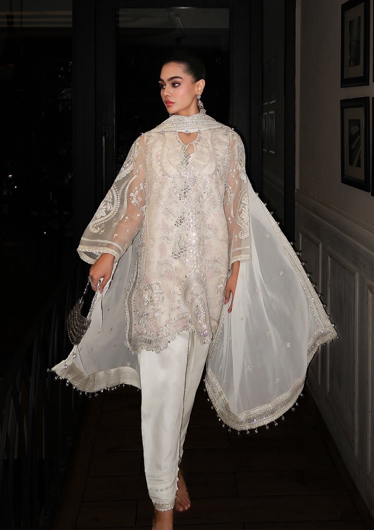 Aik Atelier | Aik Shaam 26 | Aik Shaam - Look B2602 - Formal Dress - available at Maria Faisal in UK and USA.