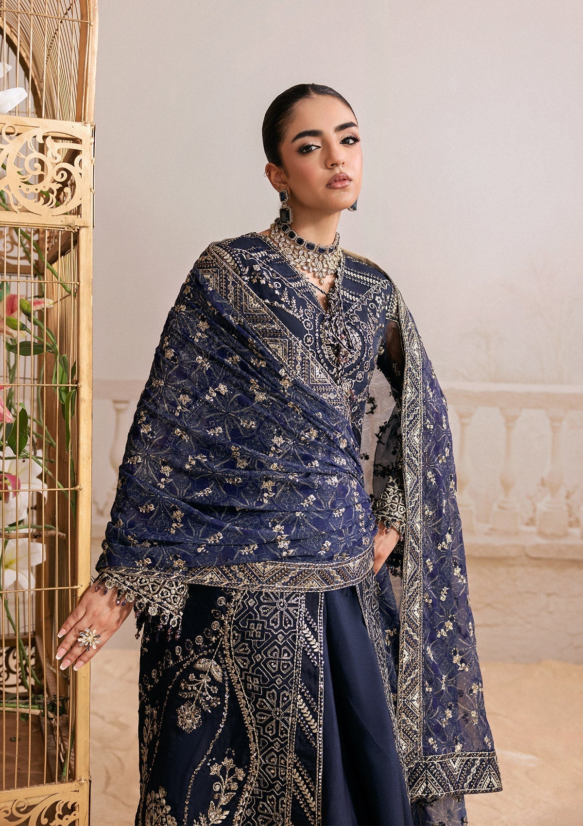 Aik Atelier | Aik Shaam 26 | AIK SHAAM - LOOK B2604 - Formal Dress - available at Maria Faisal in UK and USA.