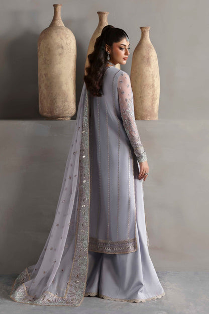 Akbar Aslam | Meeras Luxury Chiffon 25 | Emeraya - Formal Dress - available at Maria Faisal in UK and USA.