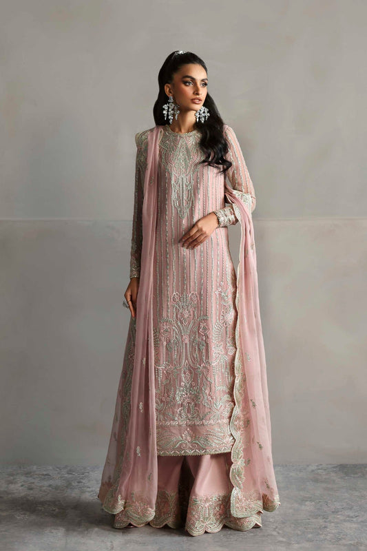 Akbar Aslam | Meeras Luxury Chiffon 25 | Gulnour - Formal Dress - available at Maria Faisal in UK and USA.
