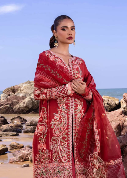 Akbar Aslam | Oasis Lawn 24 | Petuna - Pakistani Dress - Maria Faisal
