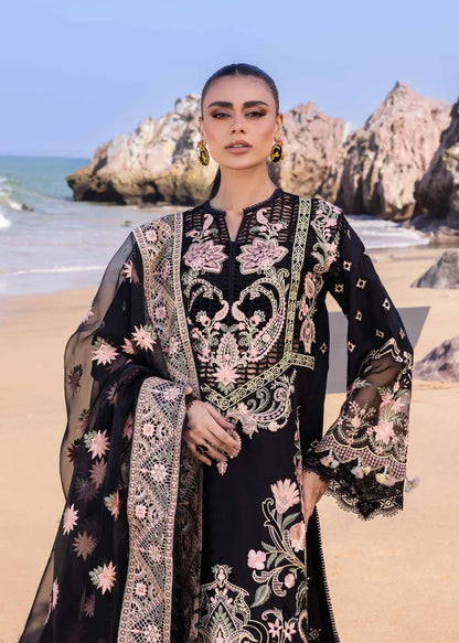 Akbar Aslam | Oasis Lawn 24 | Iris - Pakistani Dress - Maria Faisal