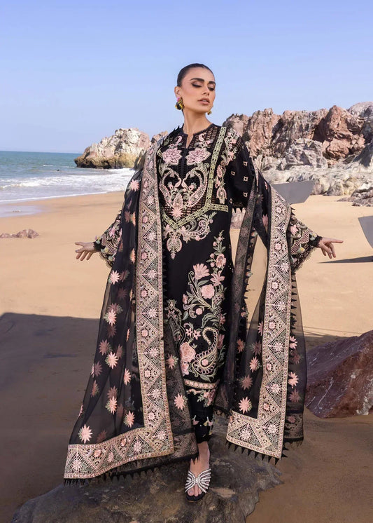 Akbar Aslam | Oasis Lawn 24 | Iris - Pakistani Dress - Maria Faisal