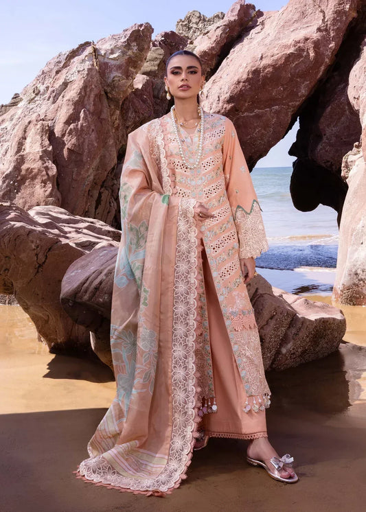 Akbar Aslam | Oasis Lawn 24 | Sweet Pea - Pakistani Dress - Maria Faisal