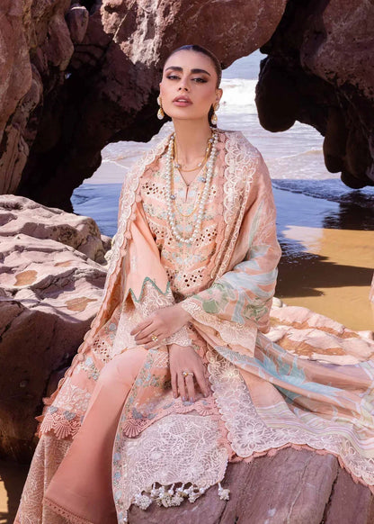Akbar Aslam | Oasis Lawn 24 | Sweet Pea - Pakistani Dress - Maria Faisal