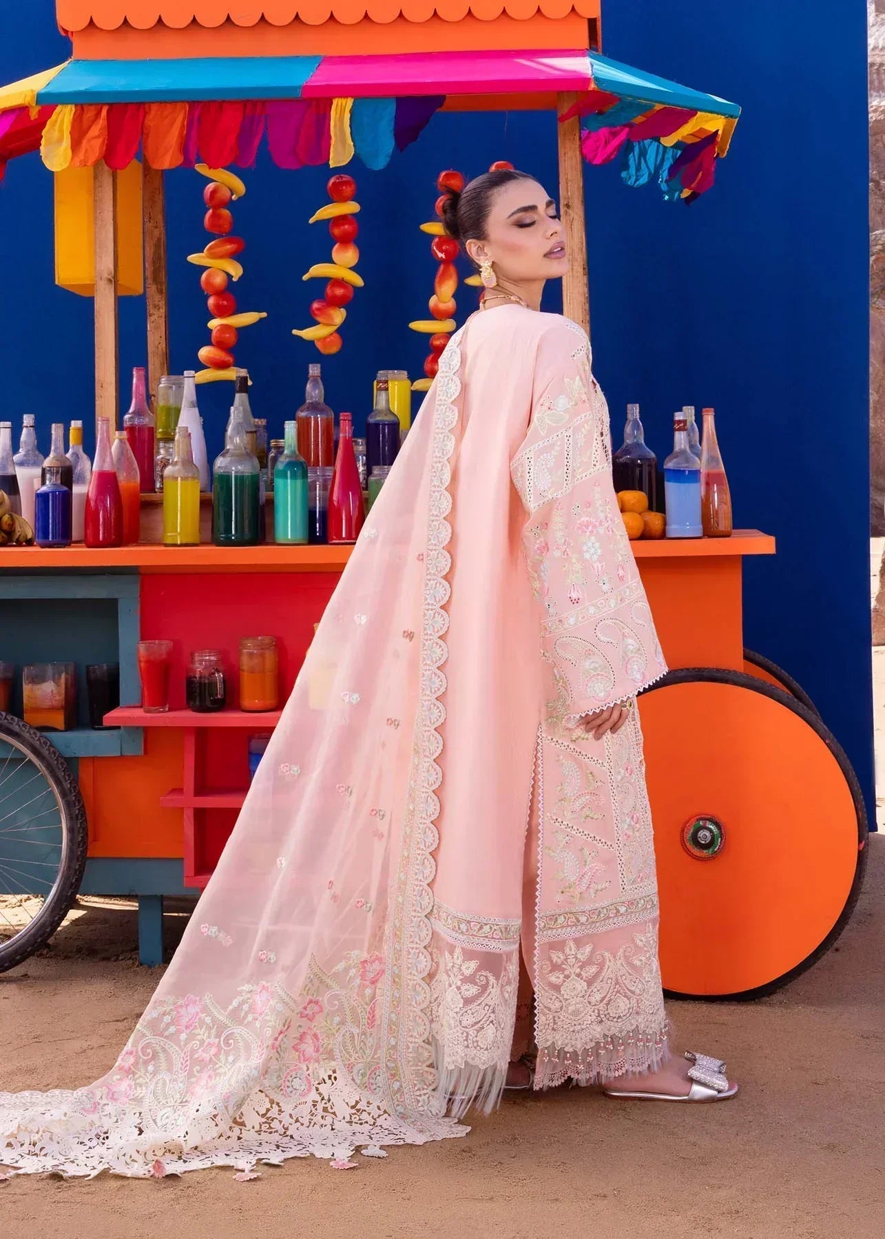 Akbar Aslam | Oasis Lawn 24 | Camellia - Pakistani Dress - Maria Faisal