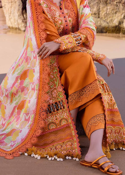 Akbar Aslam | Oasis Lawn 24 | Calla Lily - Pakistani Dress - Maria Faisal