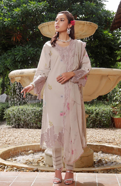 Al Zohaib | Sunshine Premium Edition 25 | SBE - 2 - 25 - 06 J - is Almond dress from Al Zohaib - Ladies Clothes - Maria Faisal