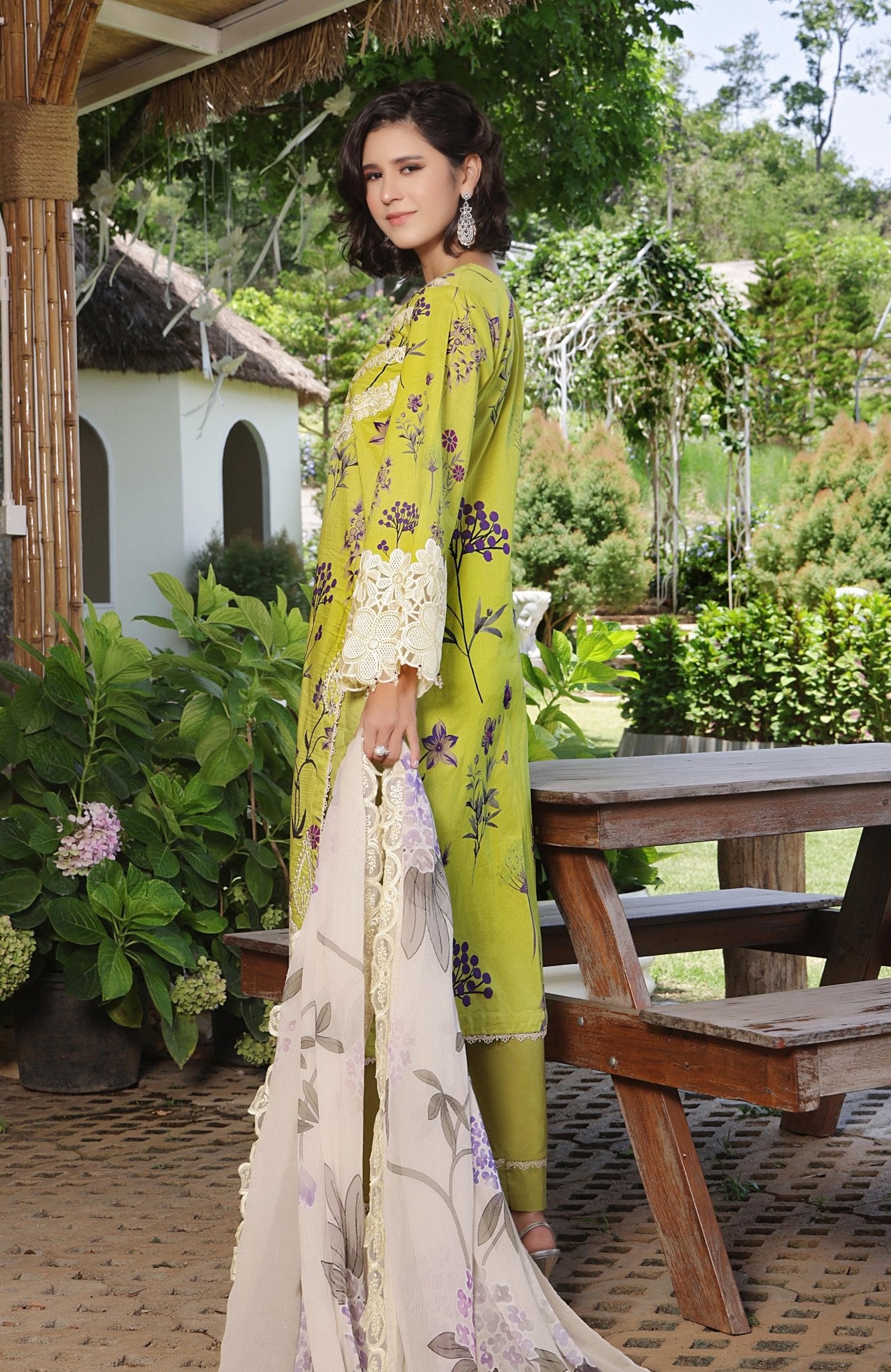 Al Zohaib | Sunshine Premium Edition 25 | SBE - 25 - 09 D - is Lemon Yellow dress from Al Zohaib - Ladies Clothes - Maria Faisal