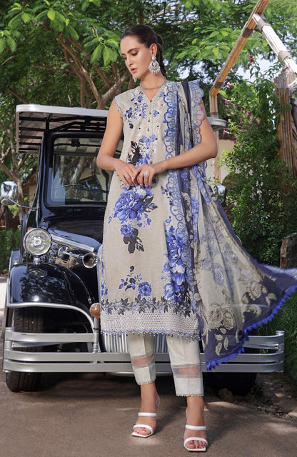 Al Zohaib | Sunshine Premium Edition 25 | SBE - 25 - 12A - is Ivory dress from Al Zohaib - Ladies Clothes - Maria Faisal