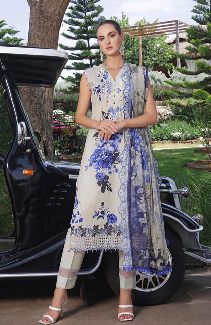 Al Zohaib | Sunshine Premium Edition 25 | SBE - 25 - 12A - is Ivory dress from Al Zohaib - Ladies Clothes - Maria Faisal