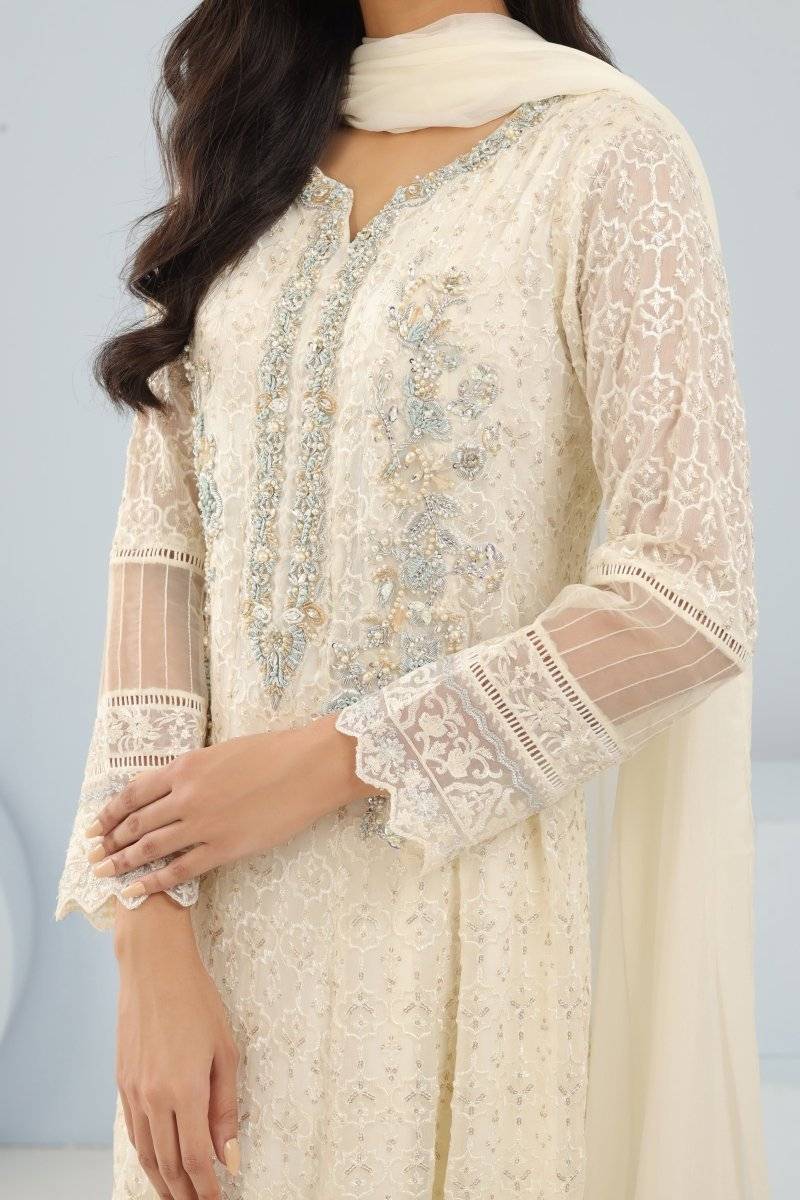 Panache | Pret | Alabaster Grace by Maria Faisal - Registered Vendor of : Panache By Mona - type : Ladies Clothes - 100% original wedding dresses