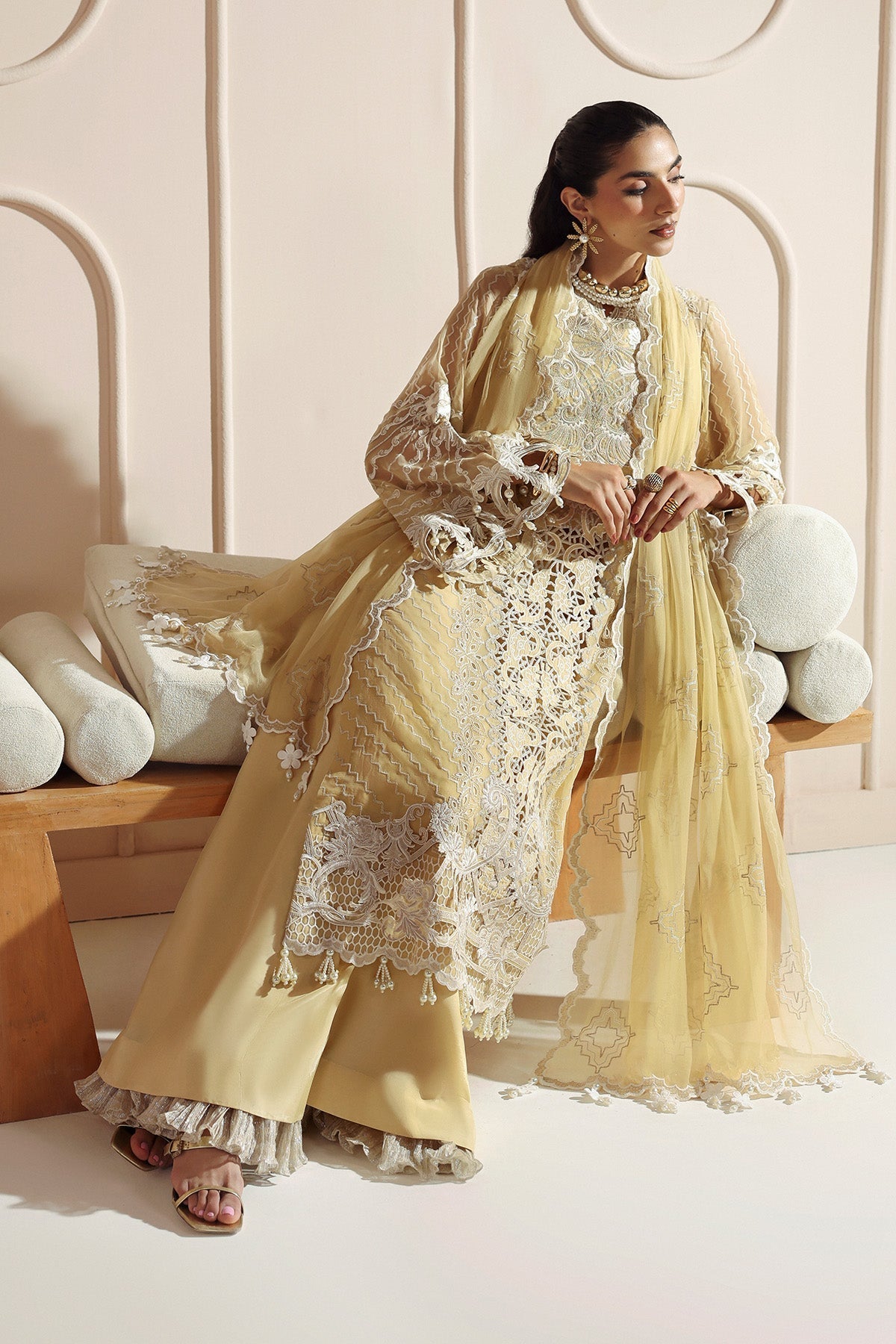 Alizeh | Aymal Luxury Bamber Chiffon | AIRA - Formal Wear - available at Maria Faisal in UK and USA