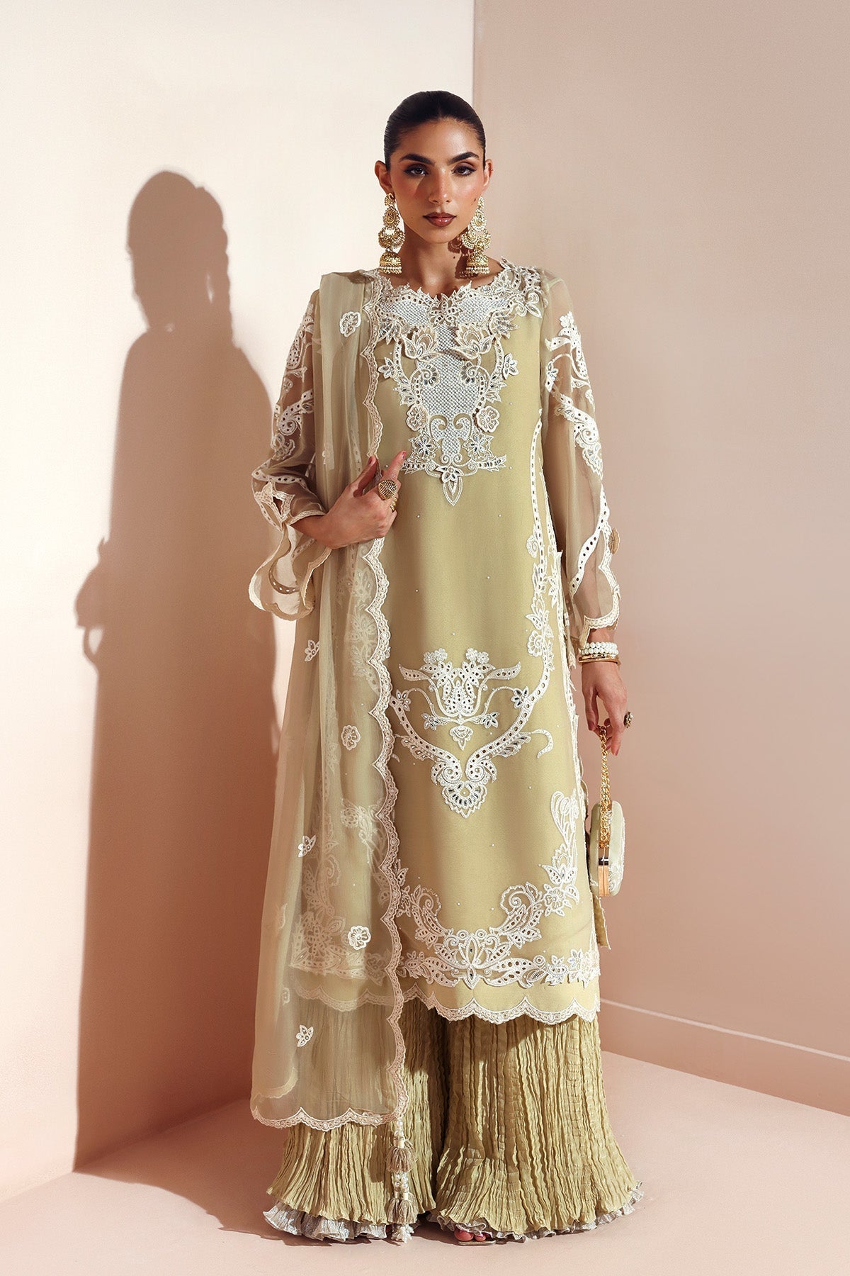 Alizeh | Aymal Luxury Bamber Chiffon | ALIHA - Formal Wear - available at Maria Faisal in UK and USA