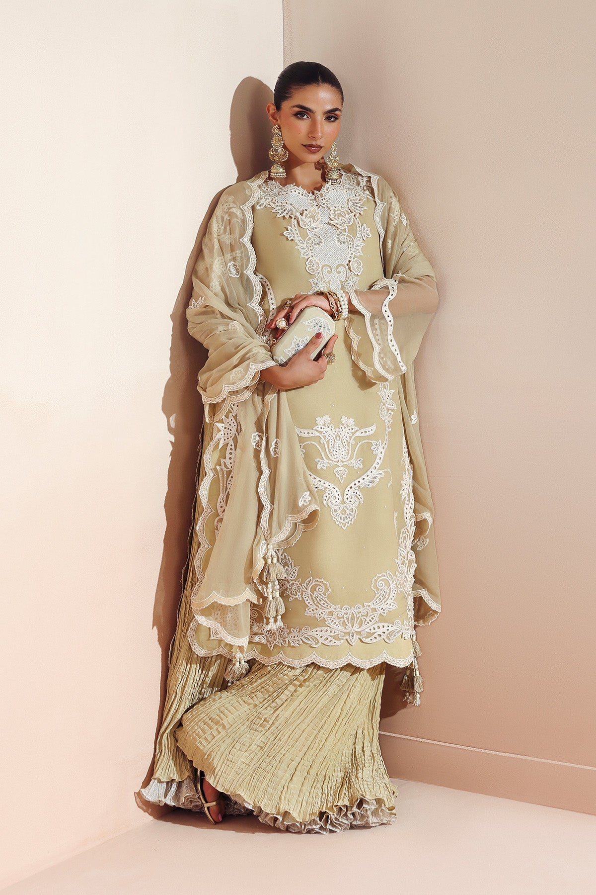 Alizeh | Aymal Luxury Bamber Chiffon | ALIHA - Formal Wear - available at Maria Faisal in UK and USA