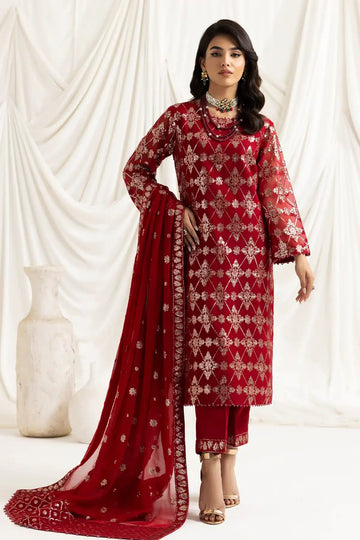 Alizeh | Dua Formals 23 | DUA-V02D02A-ALARA(RED)