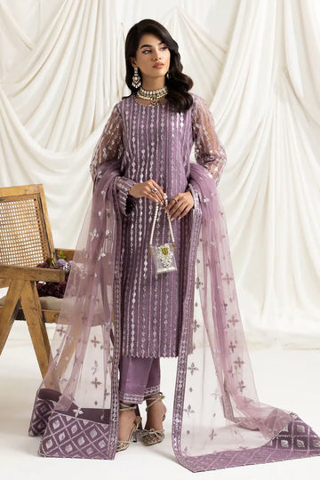 Alizeh | Dua Formals 23 | DUA-V02D03B-AYSAL(LILAC)