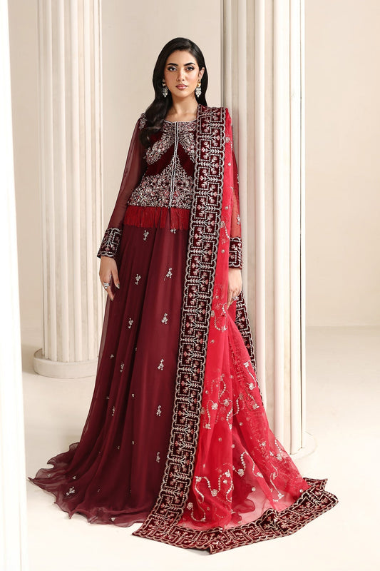 Alizeh | Lamour 25 | AF-VLT-2209-Cherie - Formal Wear - available at Maria Faisal in UK and USA