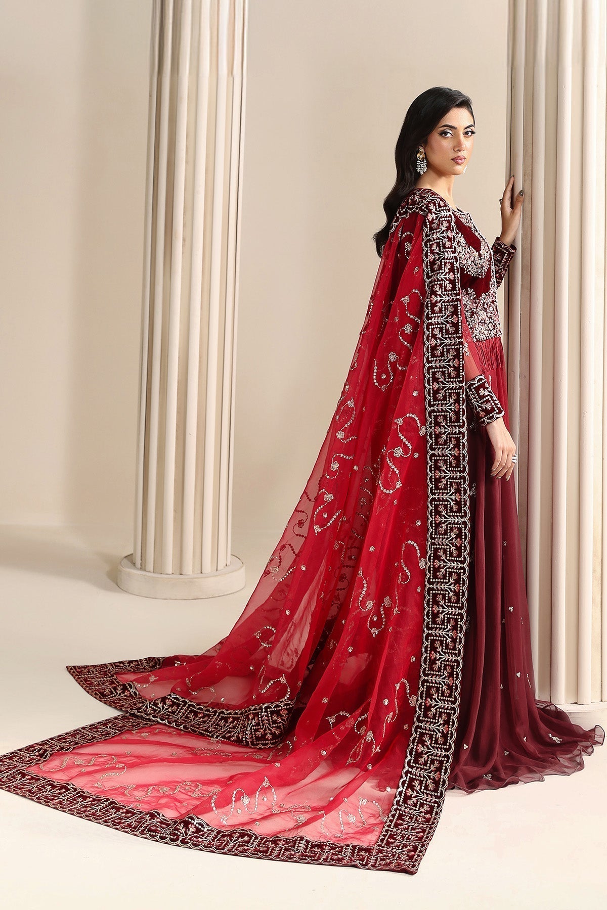 Alizeh | Lamour 25 | AF-VLT-2209-Cherie - Formal Wear - available at Maria Faisal in UK and USA