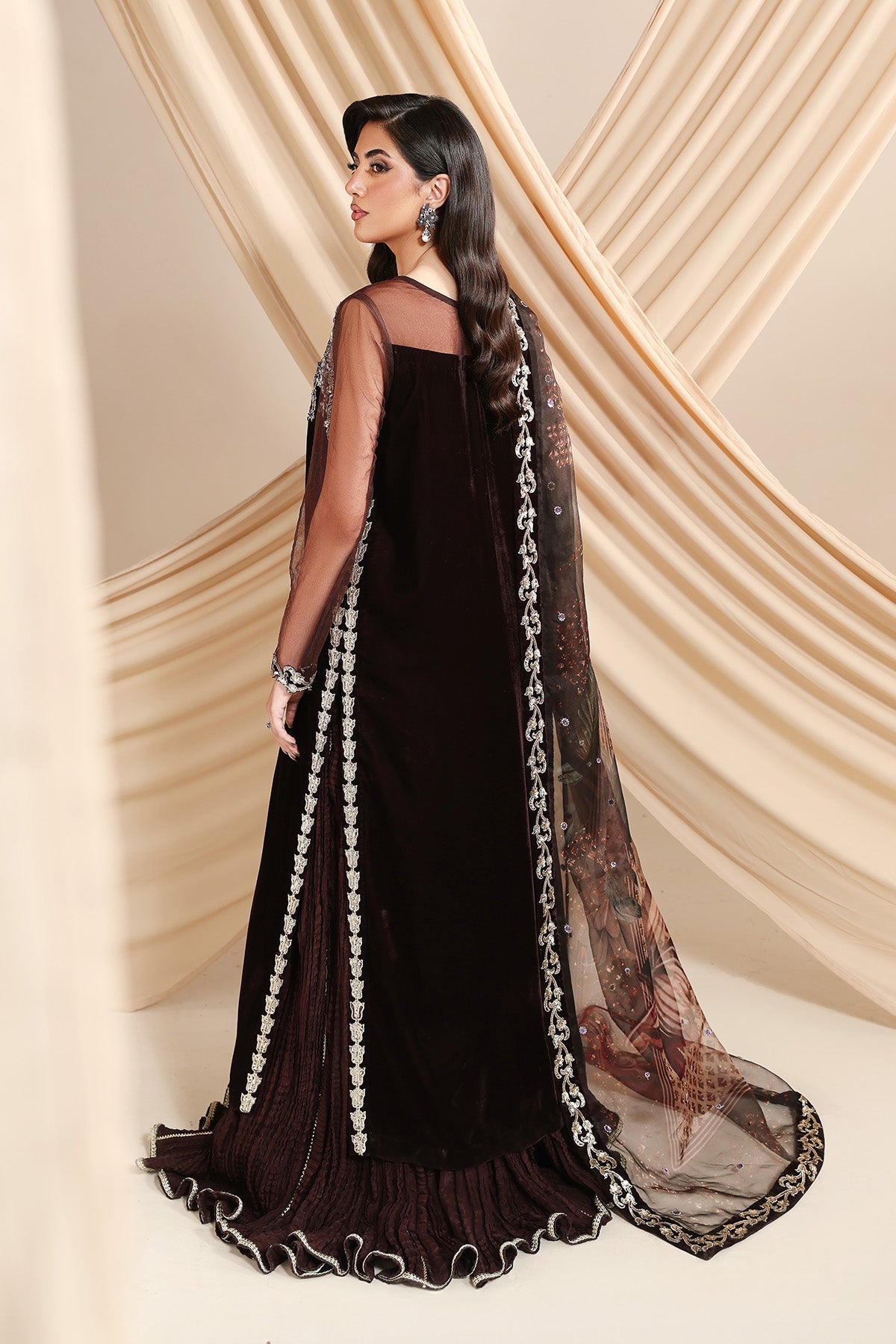 Alizeh | Lamour 25 | AF-VLT-2211-Aries - Formal Wear - available at Maria Faisal in UK and USA