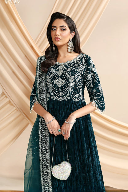 Alizeh | Lamour 25 | AF-VLT-2214-Mystique - Formal Wear - available at Maria Faisal in UK and USA