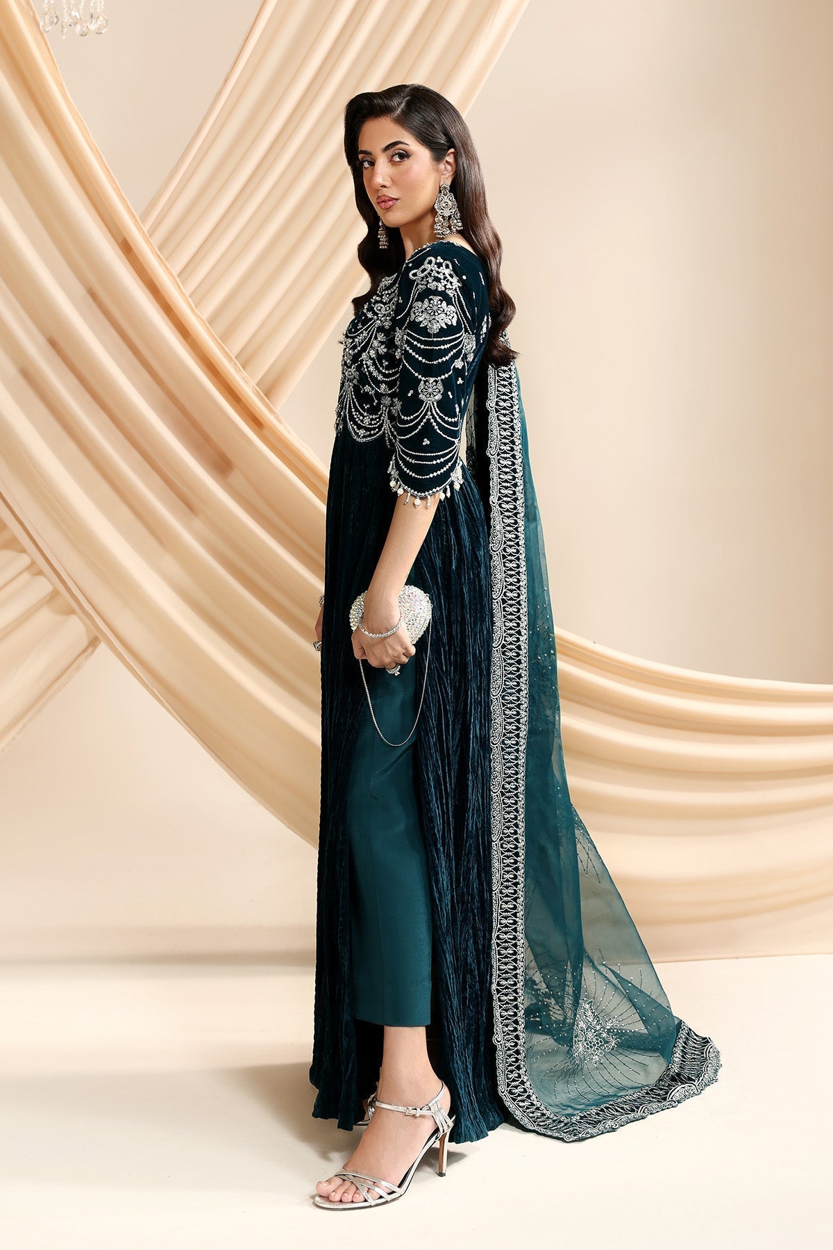 Alizeh | Lamour 25 | AF-VLT-2214-Mystique - Formal Wear - available at Maria Faisal in UK and USA
