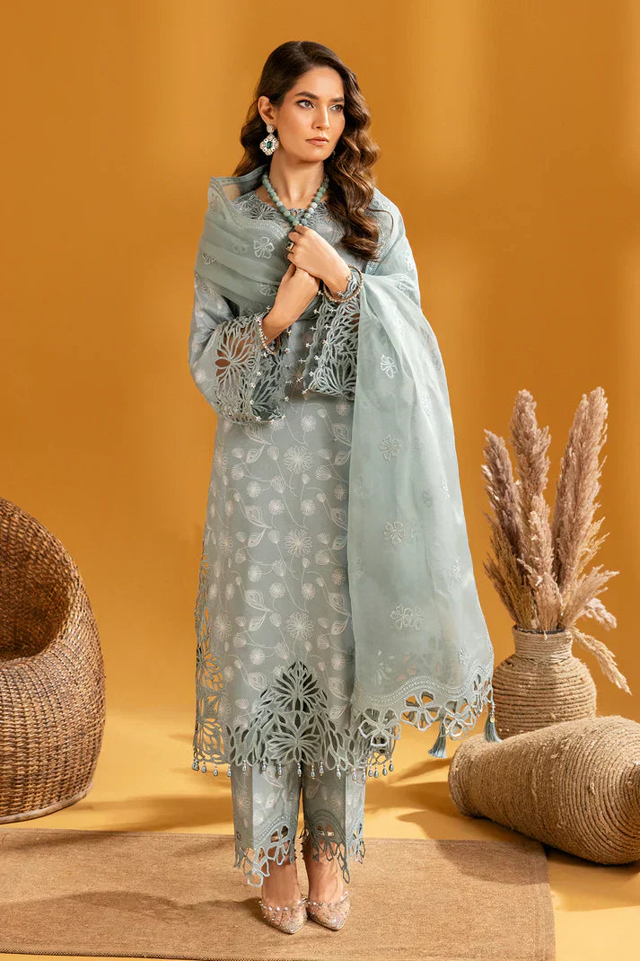 Alizeh | Maahi Embroidered Lawn | Nyra - Pakistani Dress - Maria Faisal