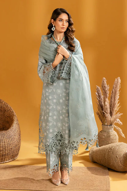 Alizeh | Maahi Embroidered Lawn | Nyra - Pakistani Dress - Maria Faisal