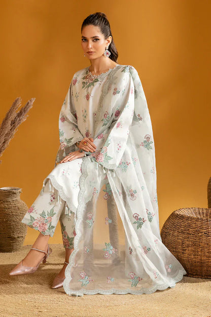 Alizeh | Maahi Embroidered Lawn | Ivy - Pakistani Dress - Maria Faisal