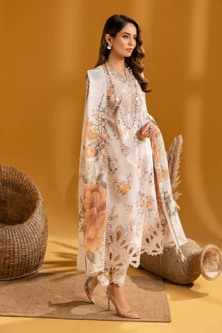 Alizeh | Maahi Embroidered Lawn | Hiza - Pakistani Dress - Maria Faisal