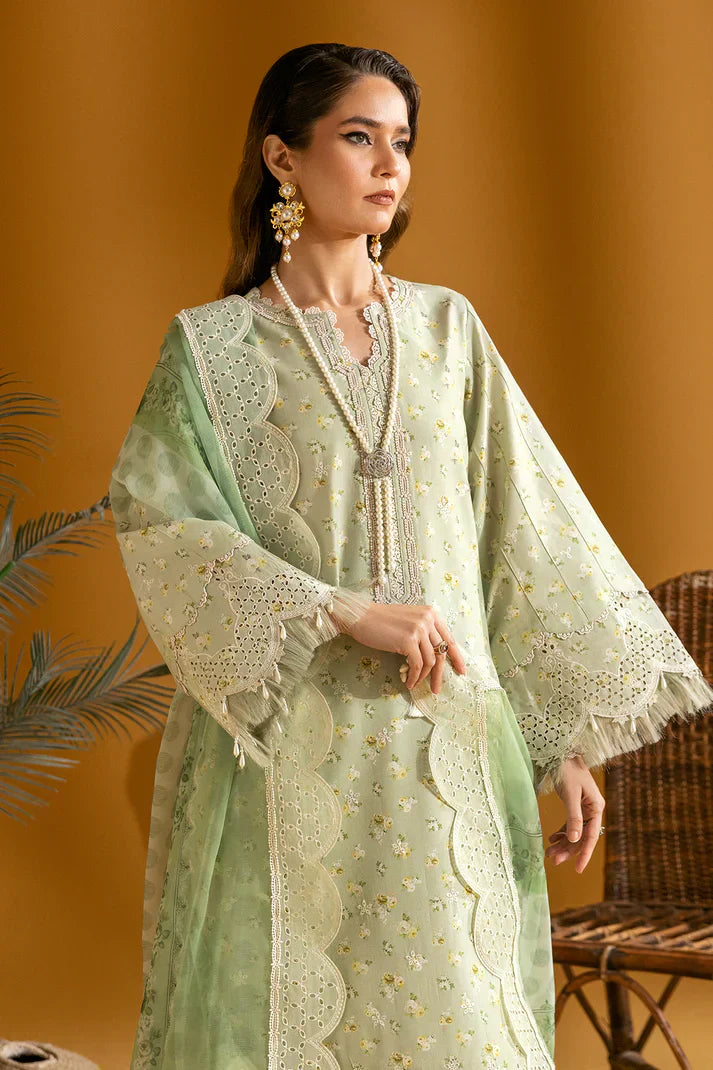 Alizeh | Maahi Embroidered Lawn | Ziva - Pakistani Dress - Maria Faisal