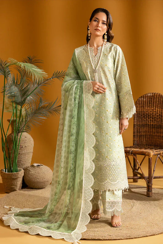 Alizeh | Maahi Embroidered Lawn | Ziva - Pakistani Dress - Maria Faisal