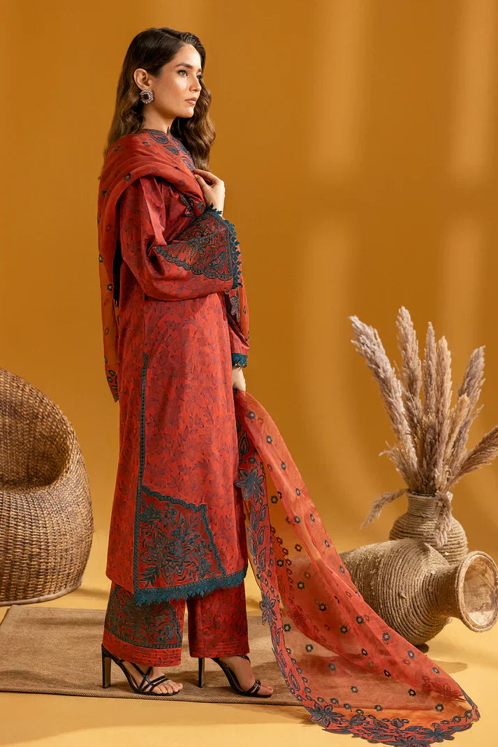 Alizeh | Maahi Embroidered Lawn | Mira - Pakistani Dress - Maria Faisal