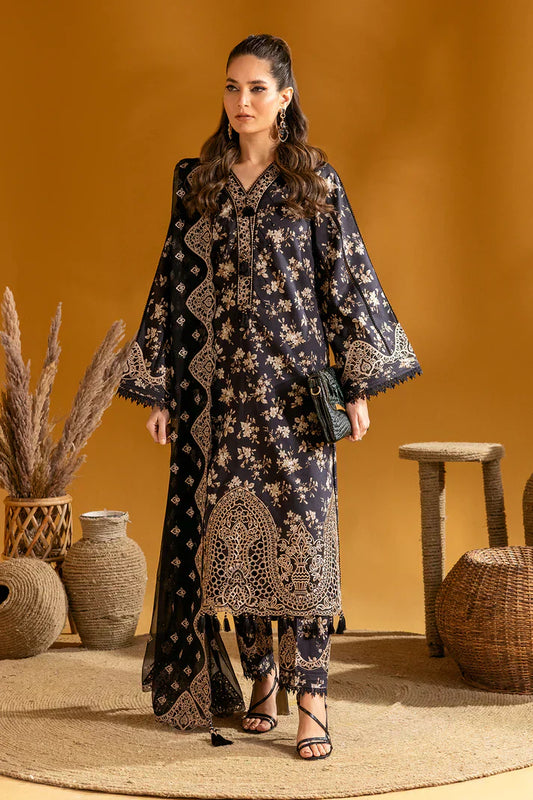 Alizeh | Maahi Embroidered Lawn | Tara - Pakistani Dress - Maria Faisal