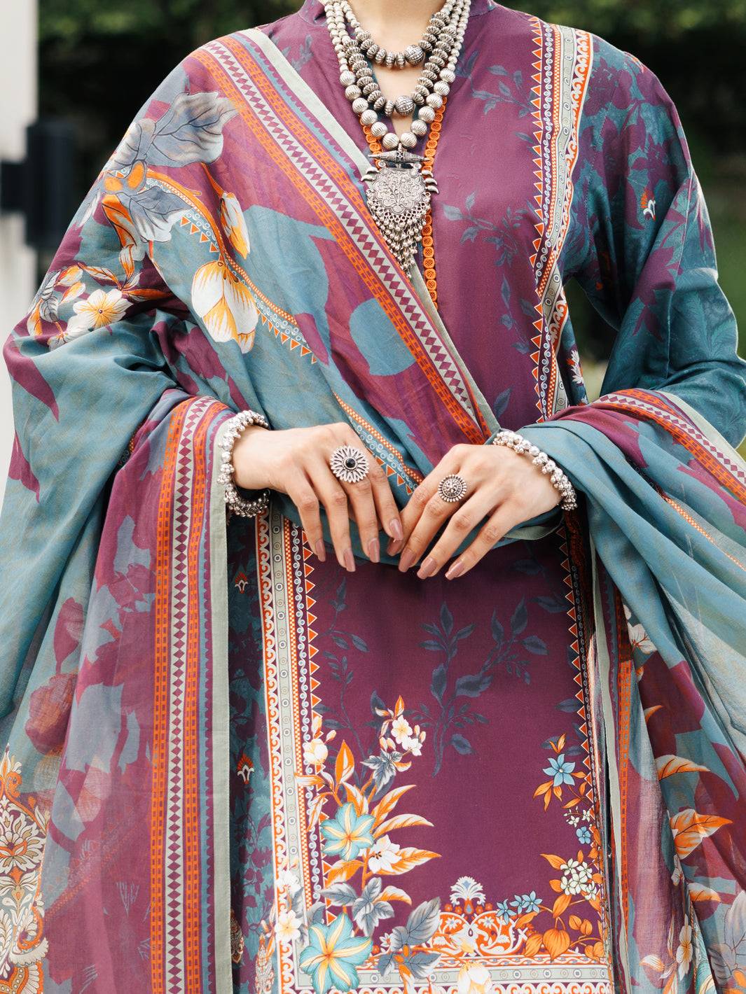 Almirah | Traditional Tale | ALP-3PS-2119 by Maria Faisal - Registered Vendor of : Almirah - type : Ladies Clothes - 100% original wedding dresses