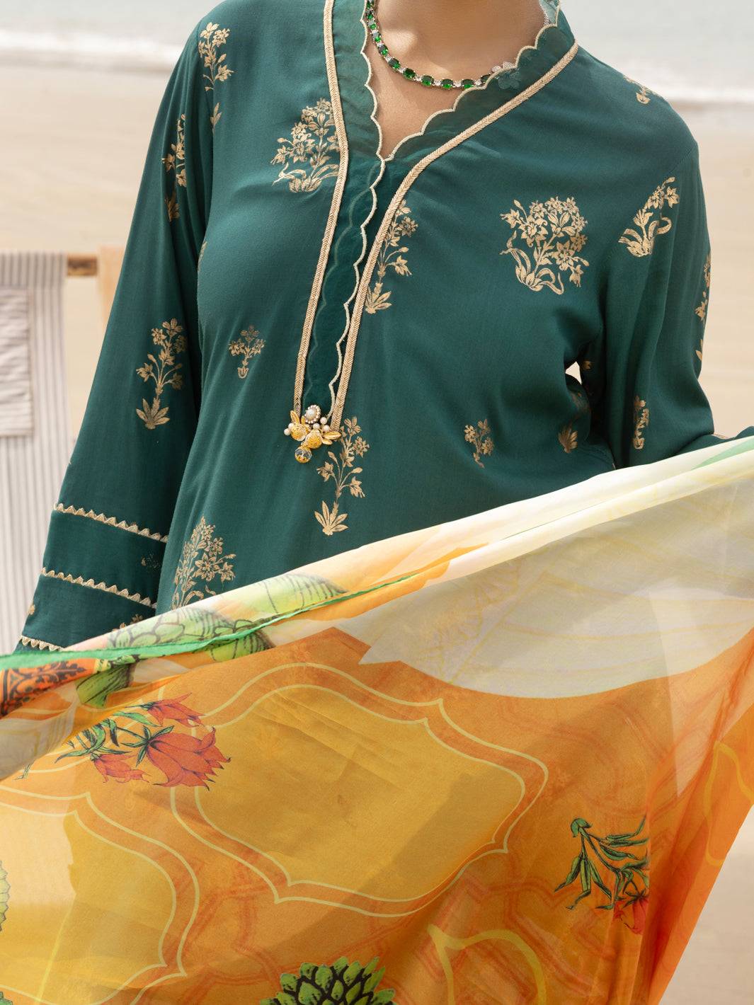 Almirah | Traditional Tale | ALP-3PS-2043 by Maria Faisal - Registered Vendor of : Almirah - type : Ladies Clothes - 100% original wedding dresses