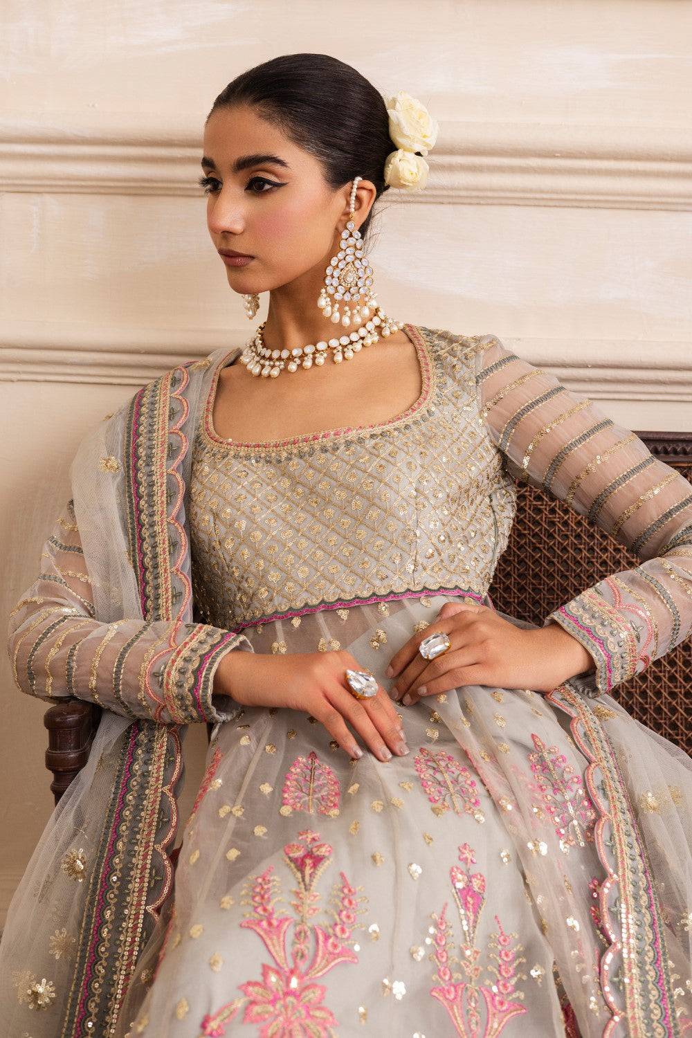 Maryum N Maria | Izara Formals | AMUMET - MW40026 by Maria Faisal - Registered Vendor of : Maryum N Maria - type : Ladies Clothes - 100% original wedding dresses