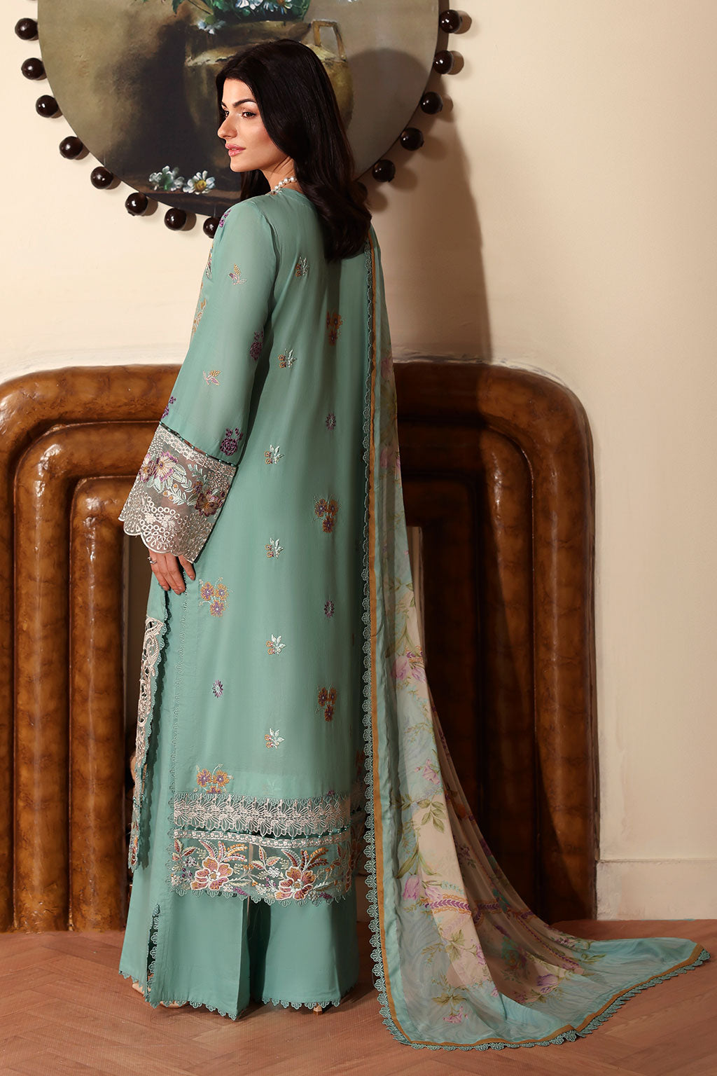 Ramsha | Andaaz Collection | Z-1301 - Luxury Dress - available at Maria Faisal in UK and USA.