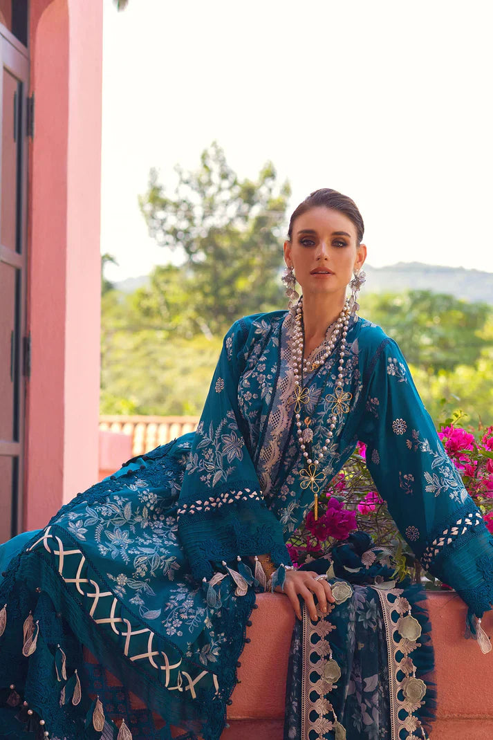 Annus Abrar | Neroli Luxury Lawn | Riba - Luxury 