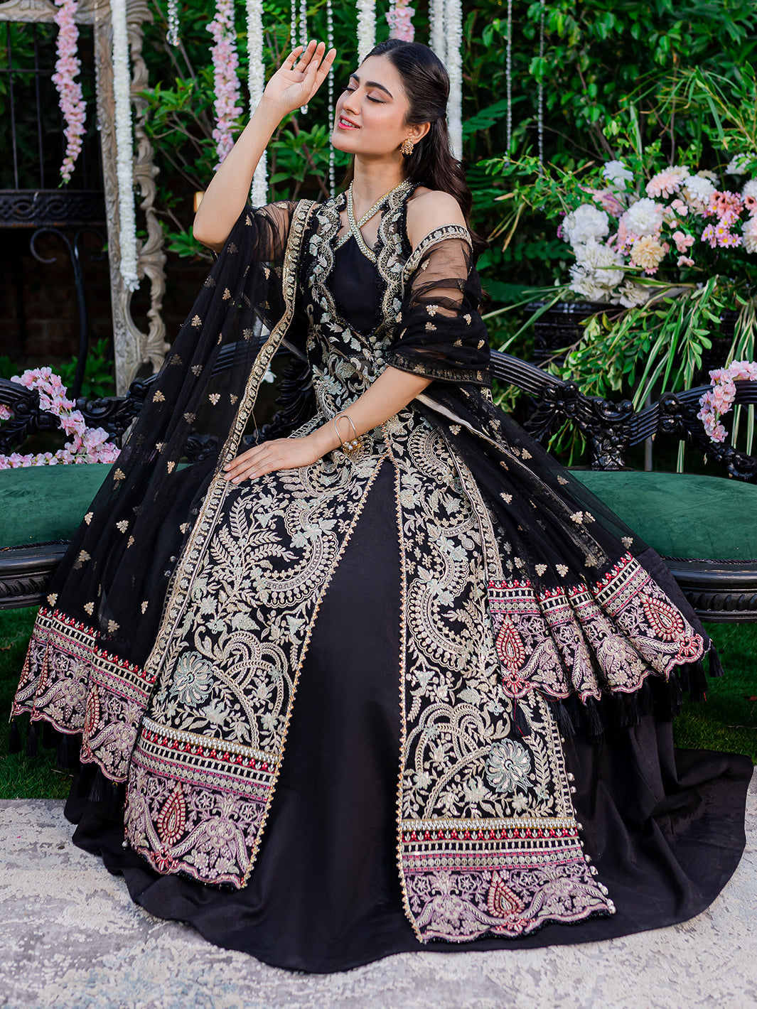 Izel | Heeriye Festive Collection |Surmaya - Ladies Clothes - Maria Faisal