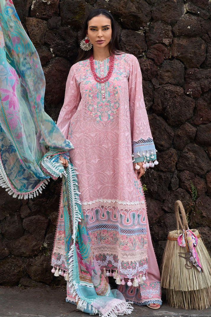 Ansab Jahangir | Zoha Lawn 24 | Peony - Pakistani Dress - Maria Faisal